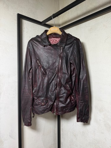 Giacca biker pelle - , pecora