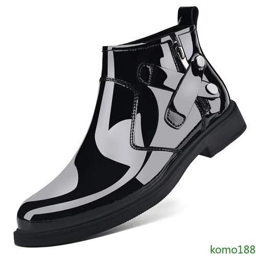 Stivaletti uomo zip laterale