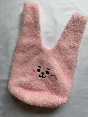 Borsa peluche rosa personaggio - borsa,