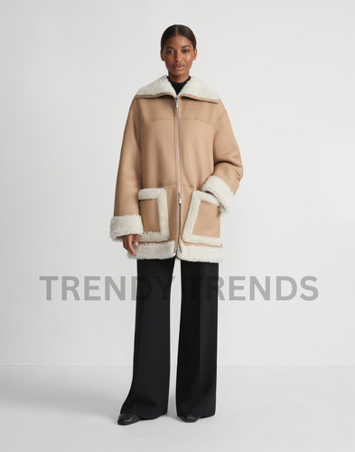 Cappotto ondulato reversibile